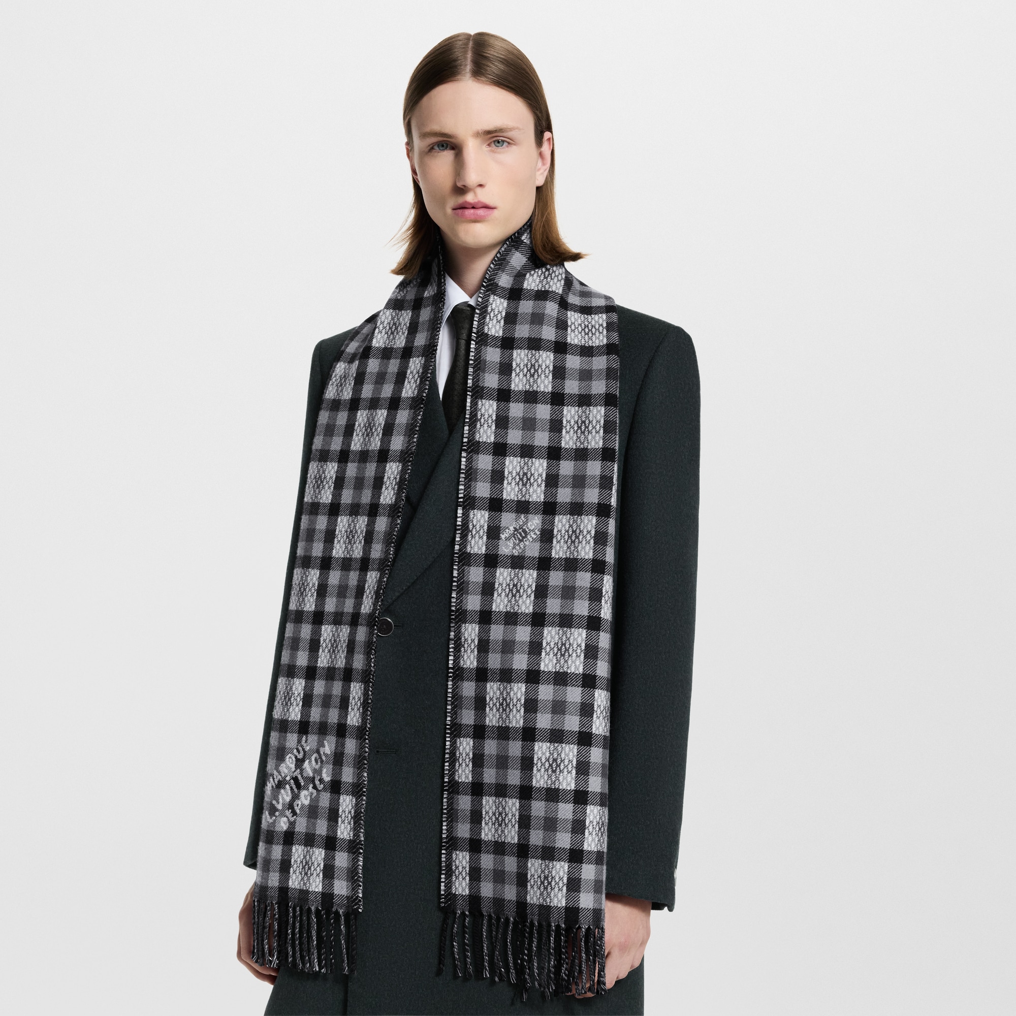 Vichy Damier Scarf S00 - Men - Accessories | LOUIS VUITTON ®